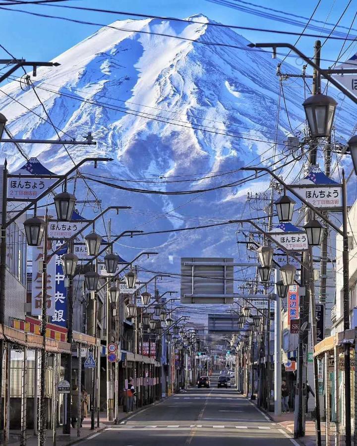 安野月江苑 Anno Gekkouen Fuji Villa Fujiyoshida Exterior photo